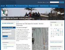 Tablet Screenshot of cac-outaouais.org